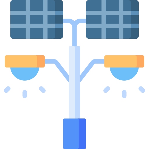 Solar Powered Street Lights